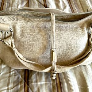 Pre loved Celine bag. Gray/ Tan color